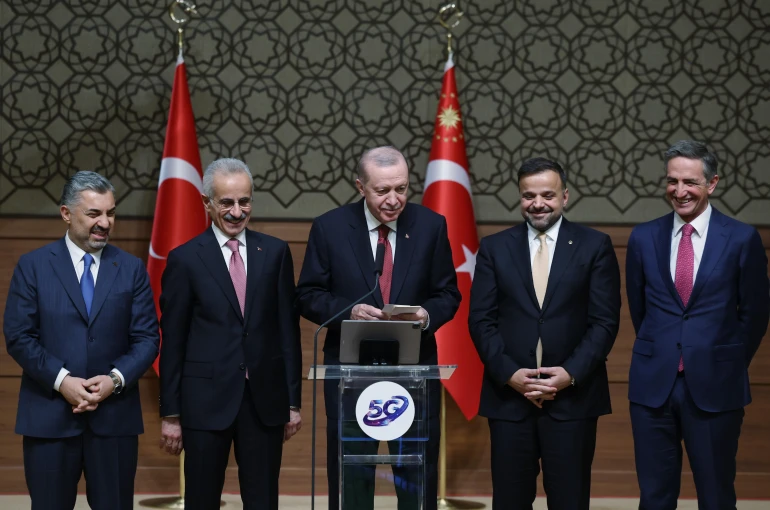 Cumhurbaşkanı Erdoğan'ın butona basmasıyla Türkiye'de 5G teknolojisine geçildi