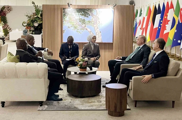 Cumhurbaşkanı Erdoğan, MIKTA liderleriyle bir araya geldi 