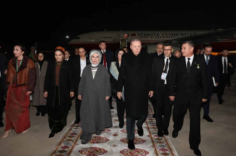 Cumhurbaşkanı Erdoğan Türkmenistan’da