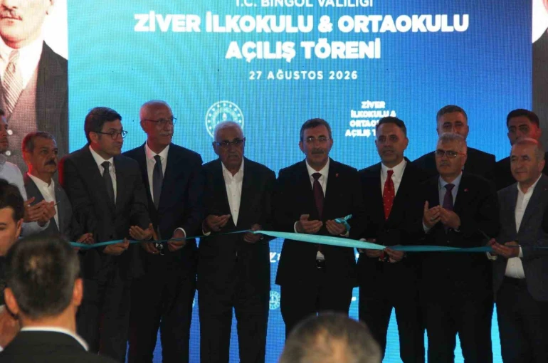 Cumhurbaşkanı Yardımcısı Yılmaz: "Bingöl’e 222 yeni derslik kazandıracağız"