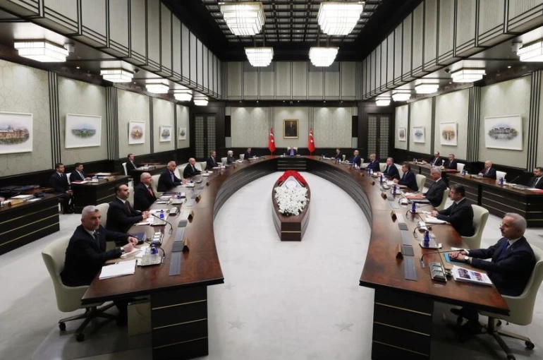 Cumhurbaşkanlığı Kabinesi Beştepe'de toplandı