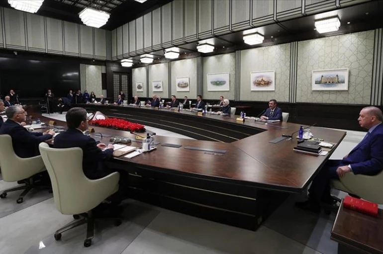 Cumhurbaşkanlığı Kabinesi bir araya geldi