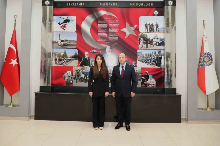 Cumhuriyet Savcısı Nuray Dağdeviren, İl Emniyet Müdürü Yılmaz’ı ziyaret etti