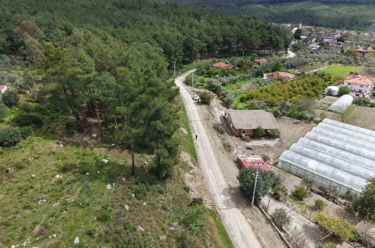 Dalaman Kargınkürü Mahallesi’ndeki içme suyu şebeke hattı yenilendi 