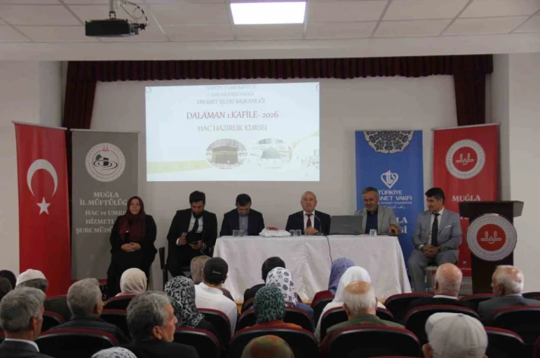 Dalamanlı hacı adayları kutsal yolculuğa hazır 