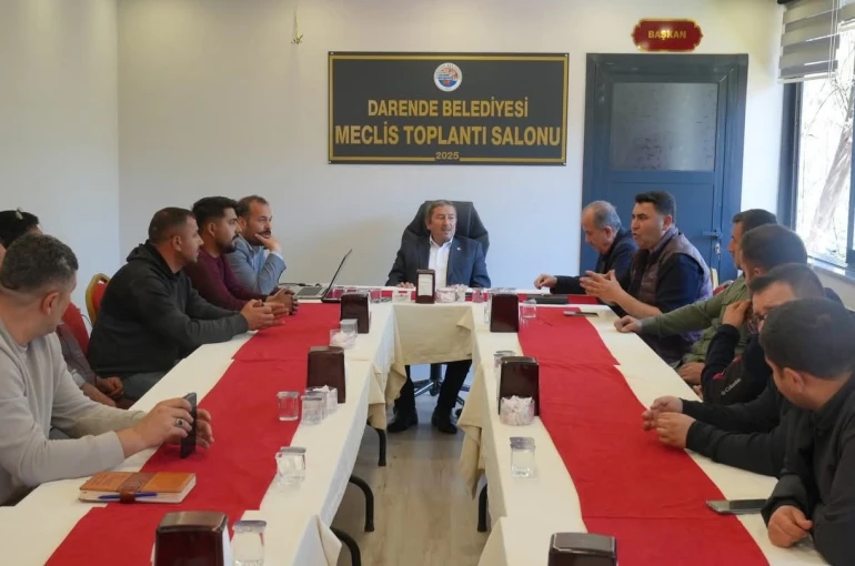 Darende Belediye Başkanı Bozkurt esnafla bir araya geldi 