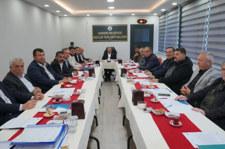 Darende Belediyesi Mayıs Ayı Meclis toplantısı 