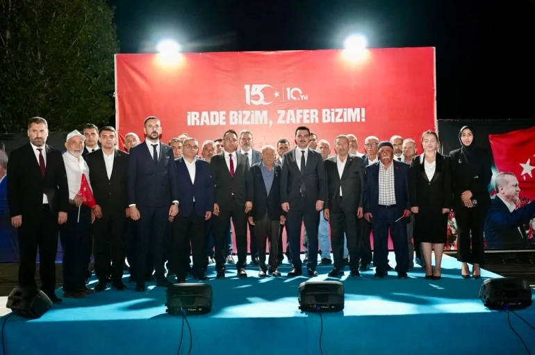 Darende’de 15 Temmuz Demokrasi ve Millî Birlik Günü coşkuyla anıldı 
