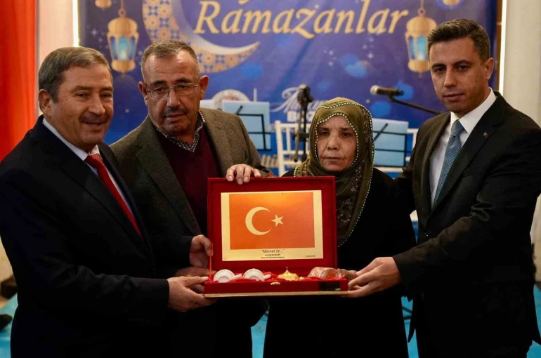 Darende’de şehit aileleri ve gaziler onuruna iftar 