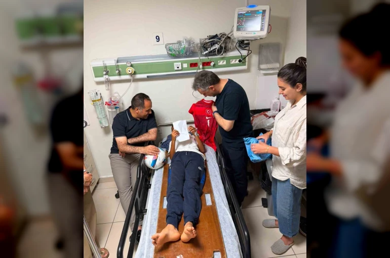 Darp edilen çocuğun sağlık durumu iyi, tedavisi sürüyor