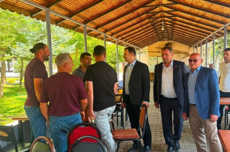 Demirözü Kaymakamı Ahat’ın Gökçedere mesaisi