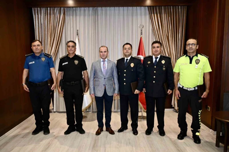 Denizli İl Emniyet Müdürlüğünde terfi heyecanı yaşandı