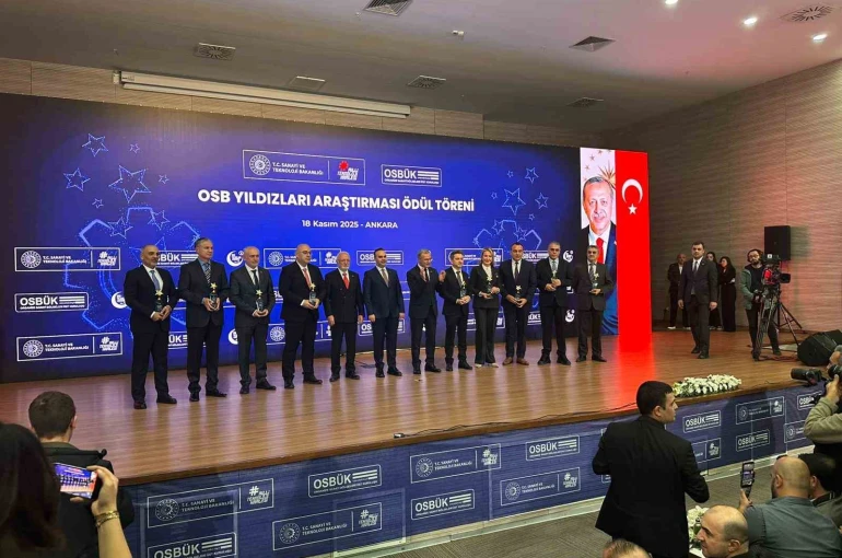 Denizli OSB, OSB’nin Yıldızlarında ödüllendirildi