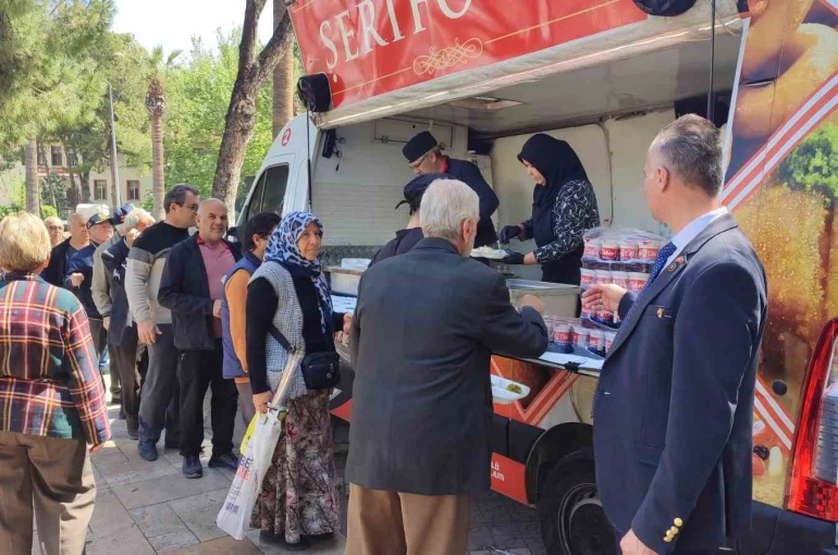 Denizli’de şehit ve gaziler için 2 bin kişilik hayır 