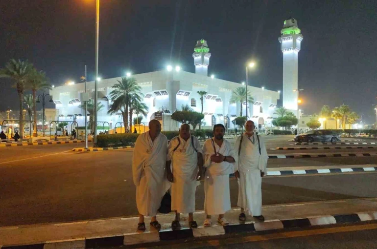 Denizlili umreciler üçüncü umrelerini Tenim’de idrak etti 