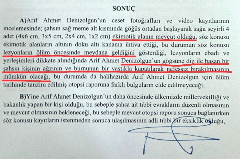 Denizolgun’un ölümünde şüpheler derinleşti: 10 yıl sonra kritik rapor