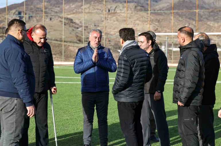 Dersimspor’un altyapısına kalıcı yatırım müjdesi