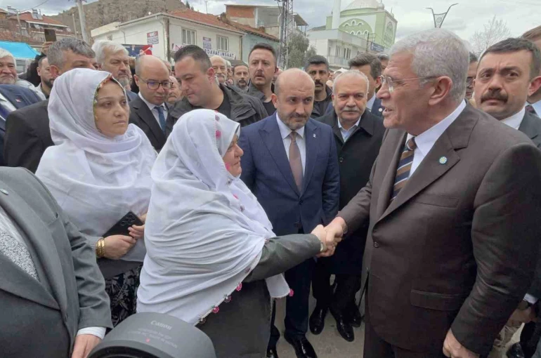 Dervişoğlu, İYİ Parti kurucusu Korkmaz’ın başörtüsü için hakaret ettiği Mihalgazi Belediye Başkanı’nı ziyaret etti