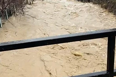 Develi’de aşırı yağış sele neden oldu, bazı ev ve ahırları su bastı 