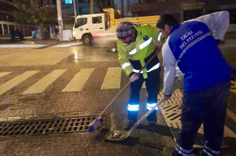Didim Belediyesi ekipleri her zaman görevde 