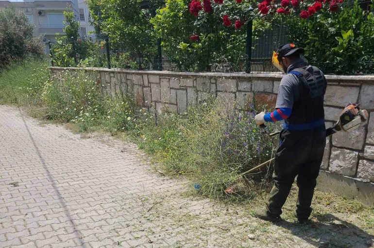 Didim Belediyesi ekipleri ilçe genelinde çalışmalarını sürdürüyor 