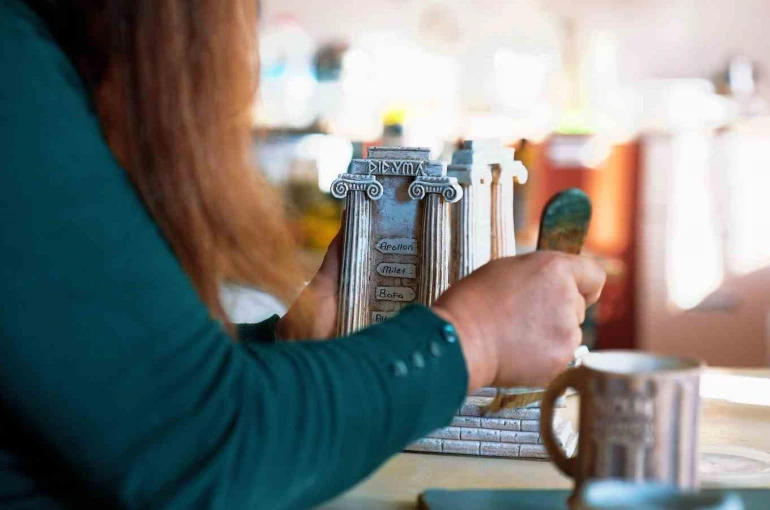 Didim Belediyesi Seramik Atölyesi’nde üretilen ürünler kentin izlerini taşıyor