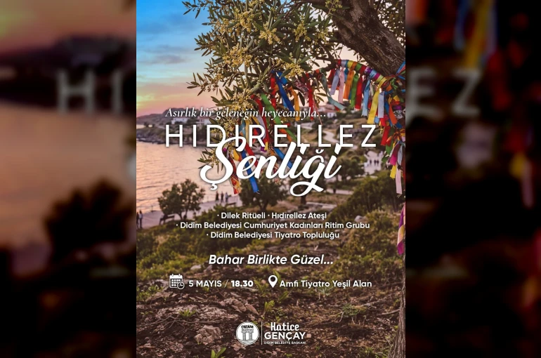 Didim Belediyesi’nden Hıdırellez Şenliği 