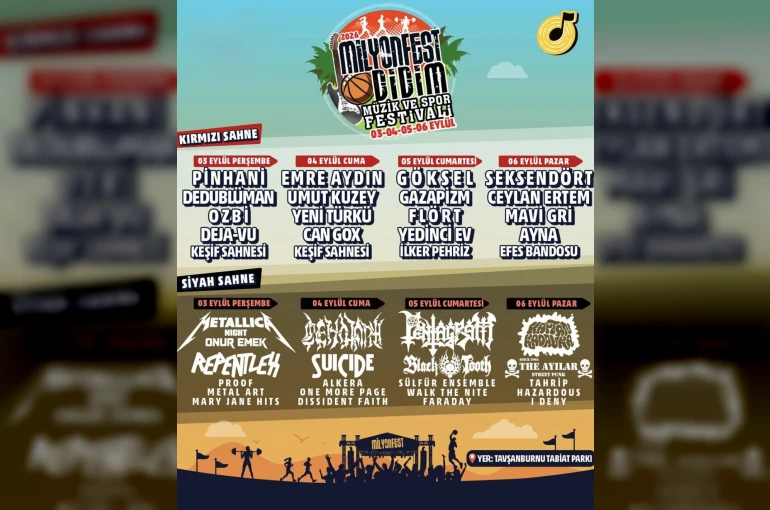 Didim’de Milyonfest heyecanı başlıyor