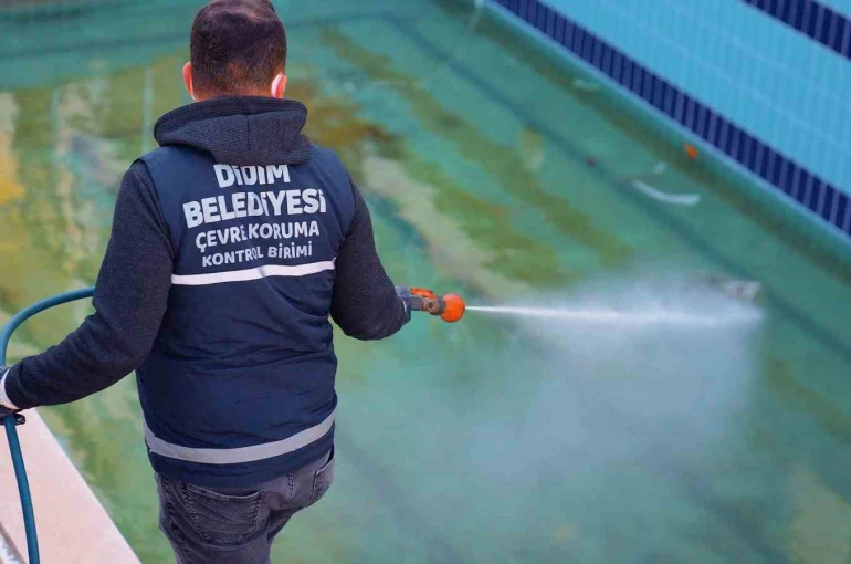 Didim’de vektörle mücadele dört mevsim sürüyor 