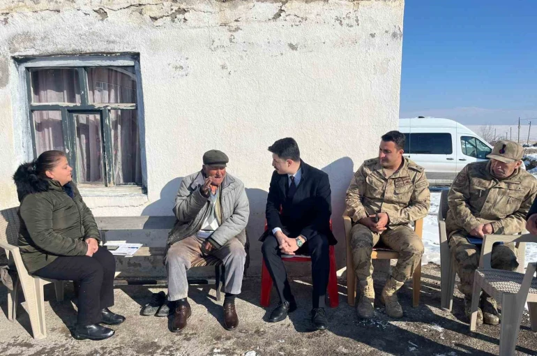 Digor Kaymakamı Kahraman, Çatak köyünde 