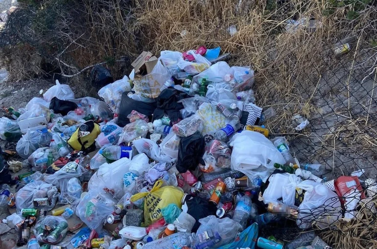 Dikili Belediyesi Pissa Koyu çöplüğe çevrildi 