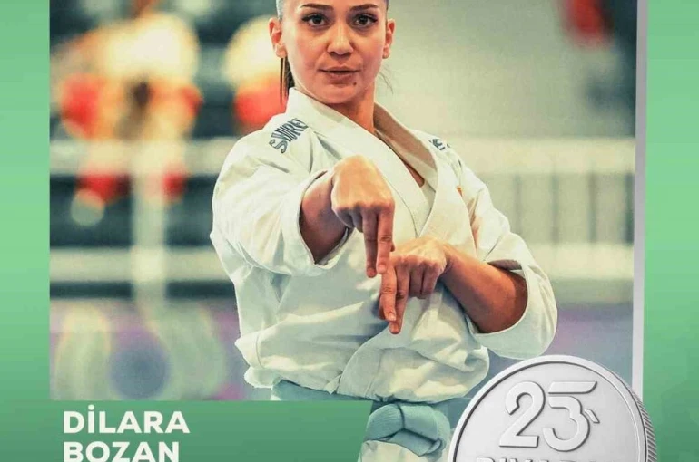 Dilara Bozan’dan gümüş madalya 