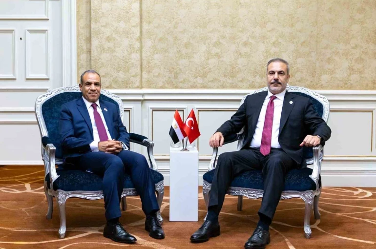 Dışişleri Bakanı Fidan, Mısır Dışişleri Bakanı Abdellaty görüştü 