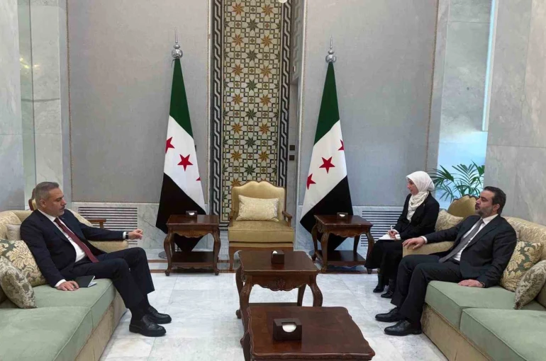 Dışişleri Bakanı Fidan, Suriyeli mevkidaşı Şeybani ile bir araya geldi 