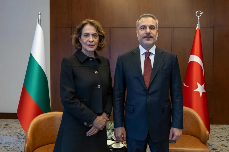 Dışişleri Bakanı Hakan Fidan, Bulgar mevkidaşı Neynski ile bir araya geldi