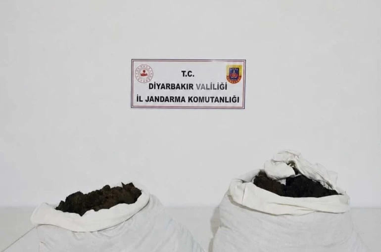 Diyarbakır’da 19 kilo esrar ele geçirildi