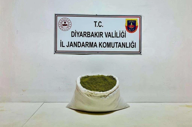 Diyarbakır’da 38 kilo esrar ele geçirildi