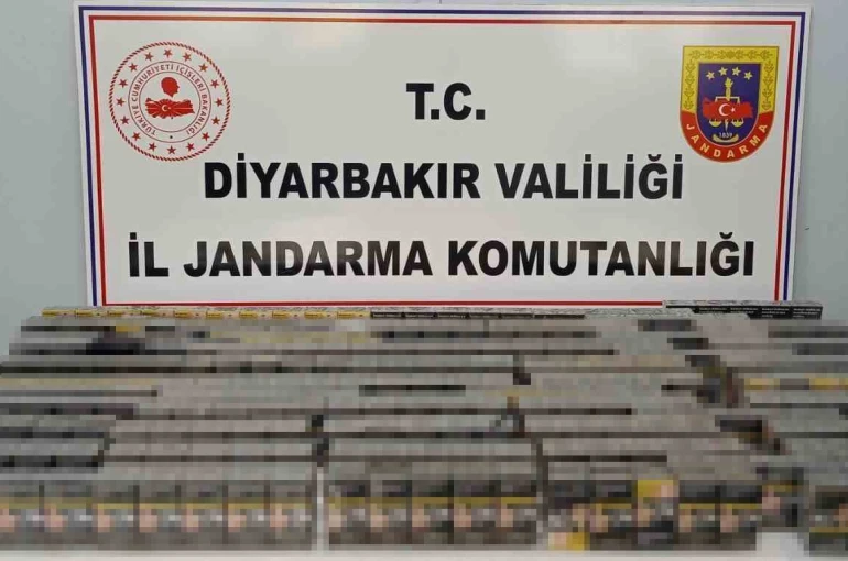 Diyarbakır’da 7 bin 494 paket kaçak sigara ele geçirildi, 52 şüpheli hakkında işlem yapıldı 