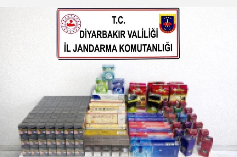 Diyarbakır’da çok sayıda gümrük kaçağı ürün geçirildi, 48 şüpheliye yasal işlem yapıldı 
