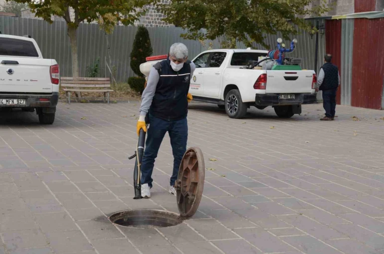 Diyarbakır’da haşerelere karşı kışlak ilaçlamanın startı verildi 