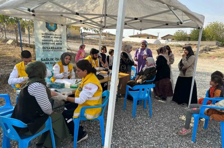 Diyarbakır’da sağlık taraması