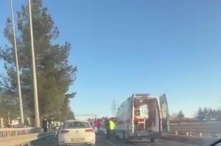 Diyarbakır’da trafik kazası: 1 ölü, 1 yaralı 
