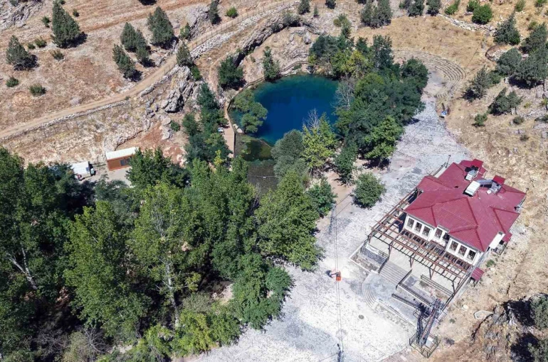 Doğa harikası Yeşilgöz’de çalışmalar tamamlanıyor