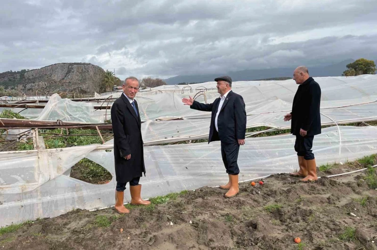 Dolu ve hortumun vurduğu Seydikemer’de oda başkanlarından destek çağrısı 