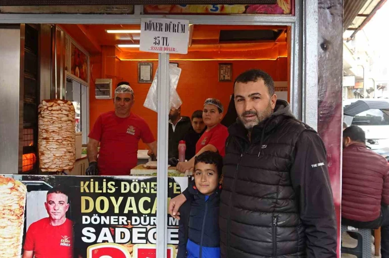 Döner 30 liraya düştü: Kilis’te esnaftan indirim akımı