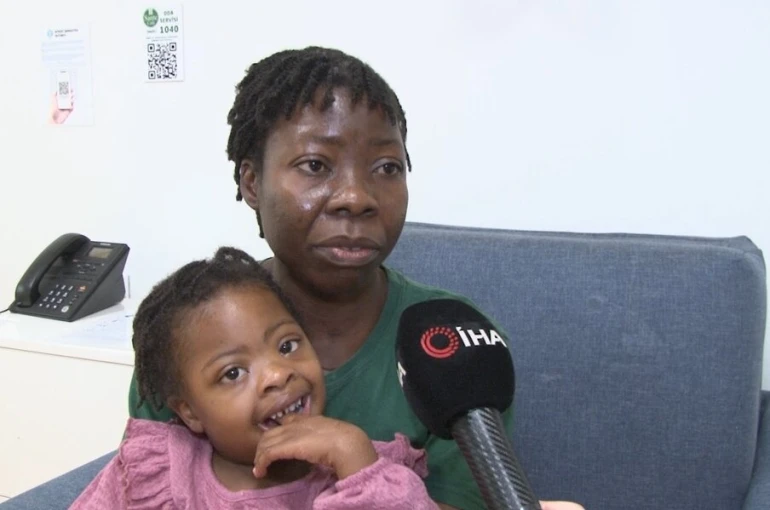 Down sendromlu minik Kutenda, kritik kalp hastalığını Türkiye’de atlattı 