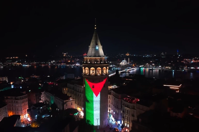 Dron pilotundan Filistin’e destek videosu