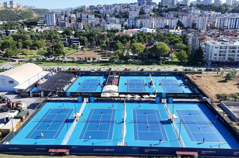Dünya tenisinin nabzı Samsun’da atıyor