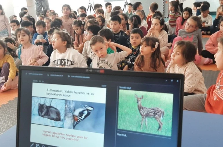 Dünya Yaban Hayatı Gününde öğrencilere eğitim verildi 