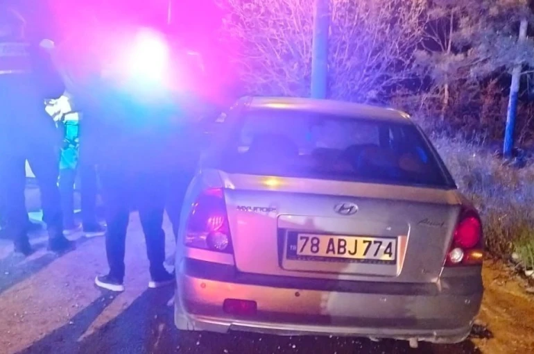 Dur ihtarına uymayan sürücü kovalamacayla yakalandı 